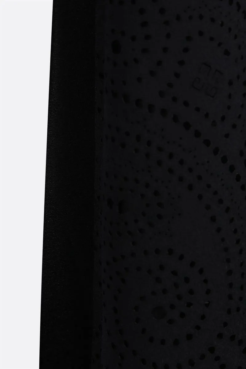 One-Shoulder Laser-Cut Top