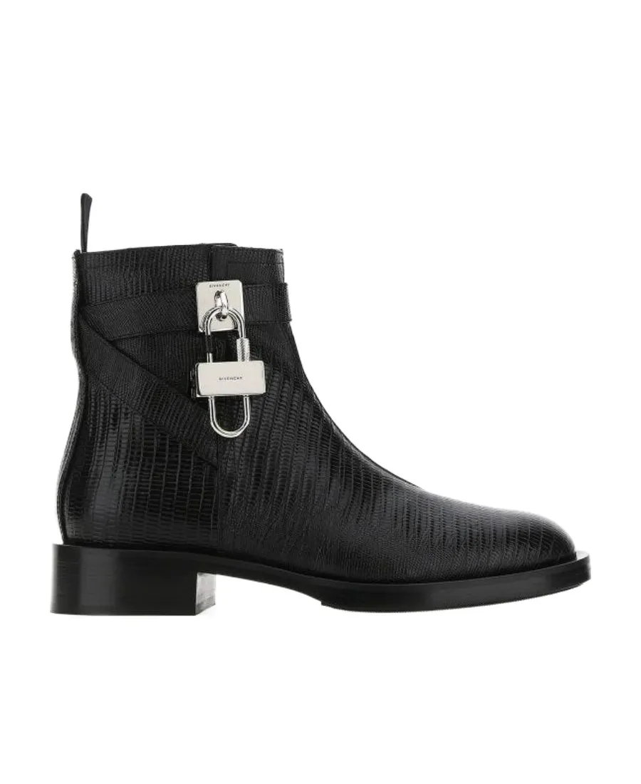 Padlock Detail Boots