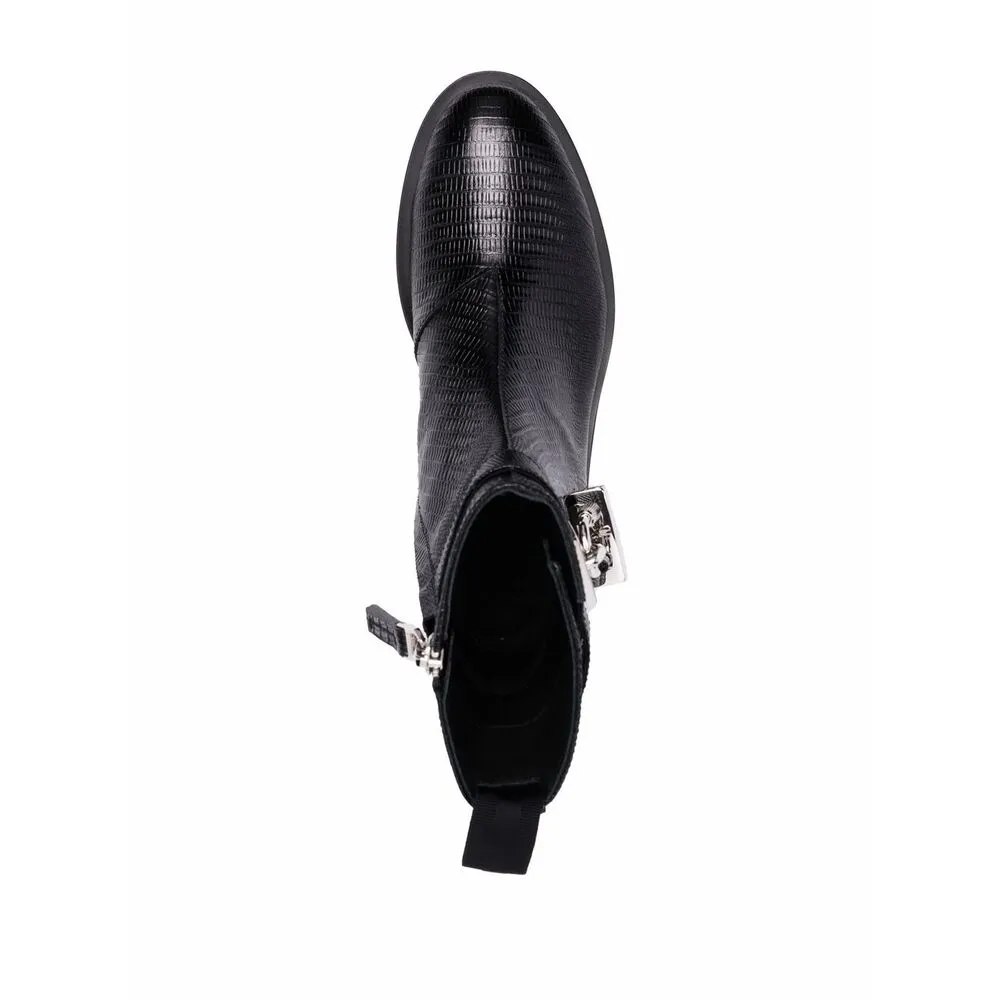 Padlock Detail Boots