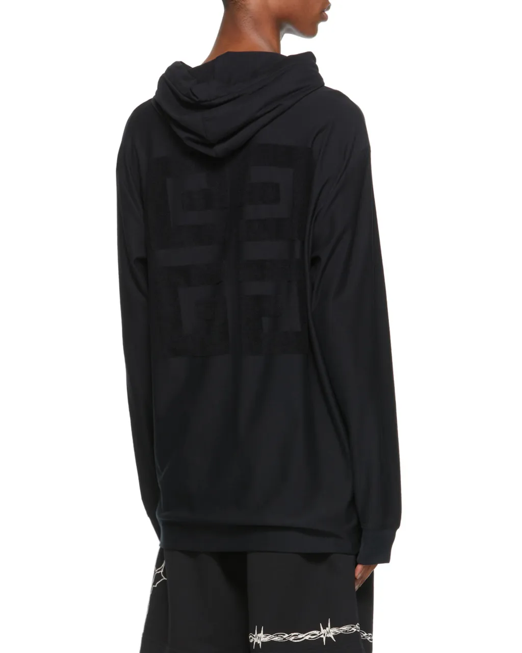 4G Motif Oversized Hoodie