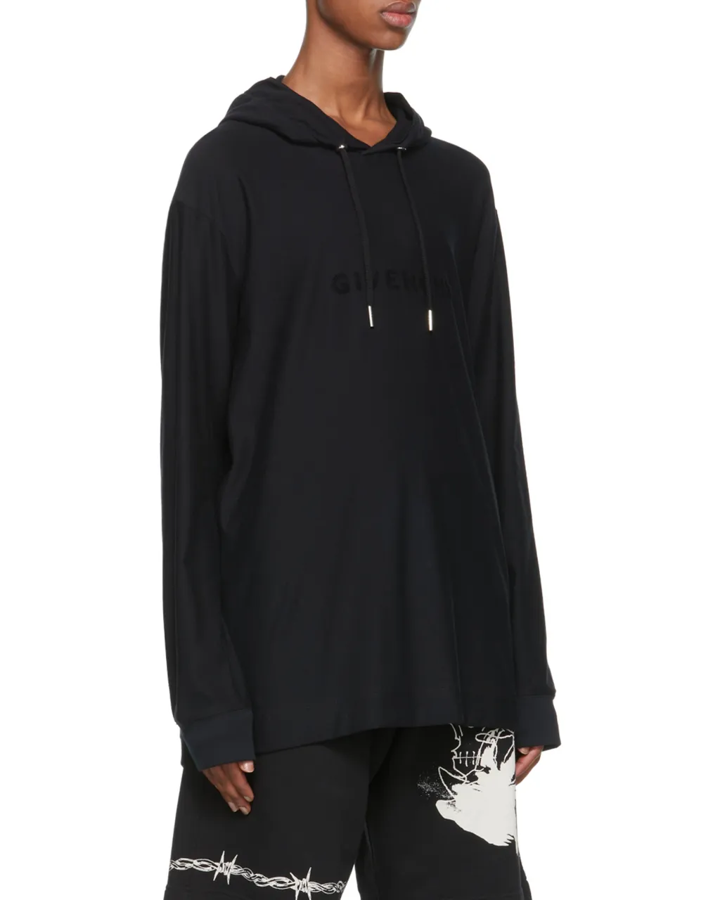 4G Motif Oversized Hoodie
