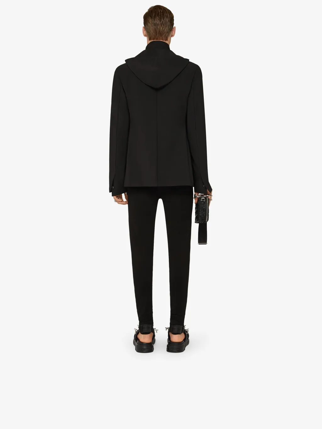 Single-Breasted Layered Blazer