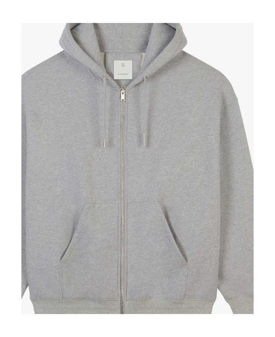 Cotton Zip-Up Hoodie