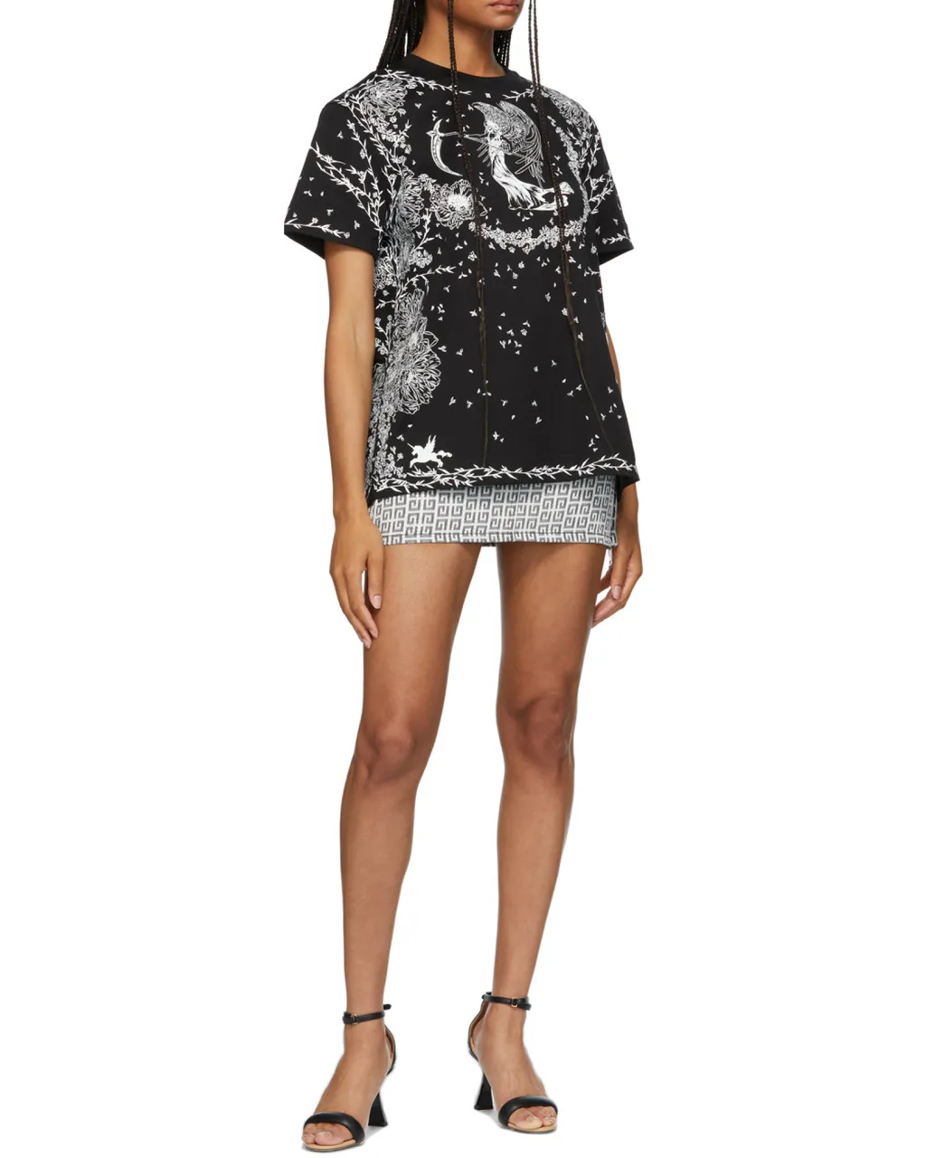 4G Jacquard Mini Skirt