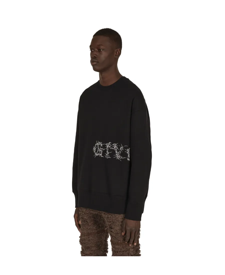 Barbed Wire Crew-Neck Sweatshirt