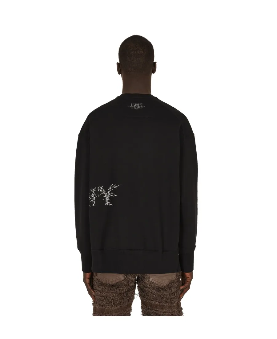 Barbed Wire Crew-Neck Sweatshirt
