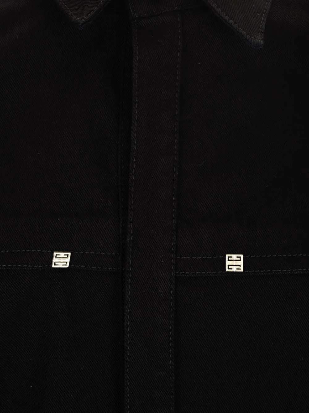 4G Rivet Long Sleeved Denim Shirt