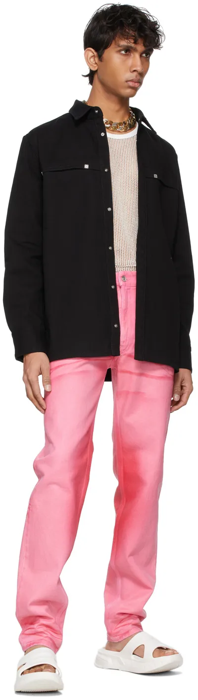 4G Rivet Long Sleeved Denim Shirt