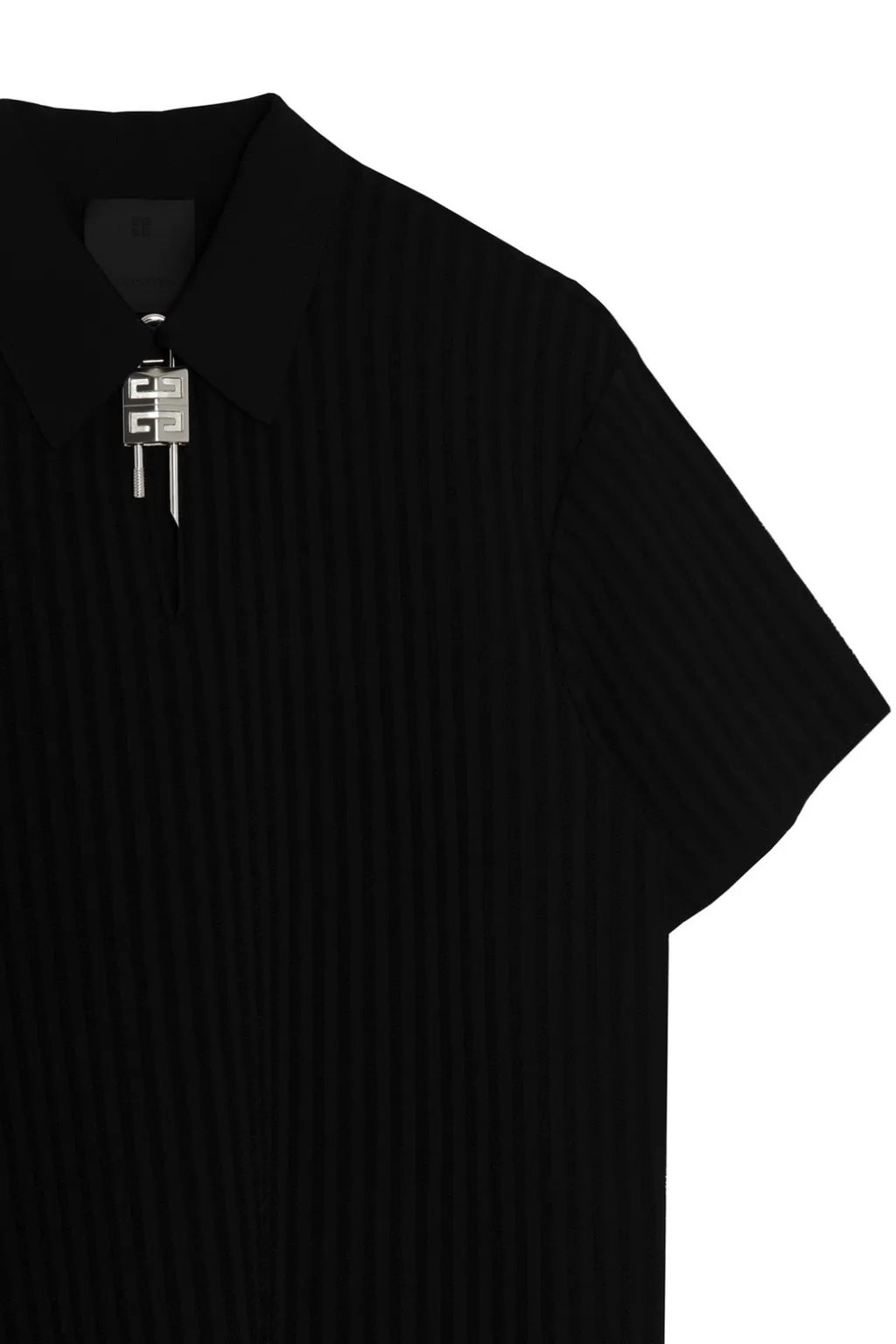 4G Padlock Knitted Polo Shirt