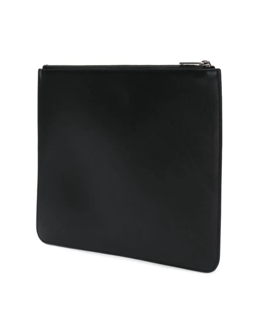 Large Logo Print Pouch