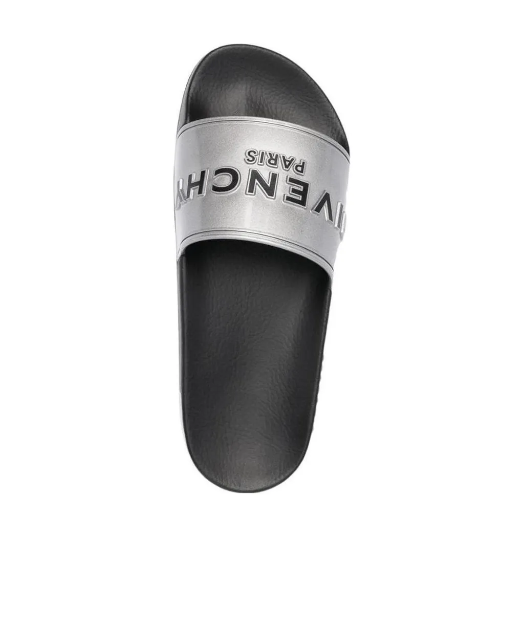Metallic-Effect Logo-Detail Slides