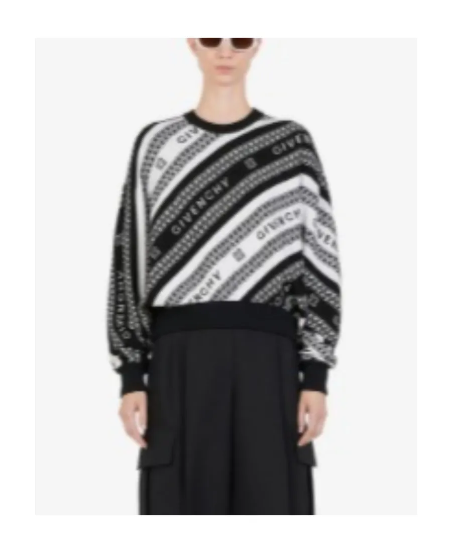 Intarsia-Logo Crewneck Jumper