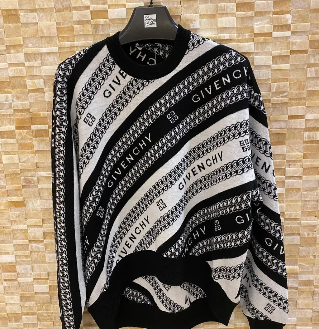 Intarsia-Logo Crewneck Jumper