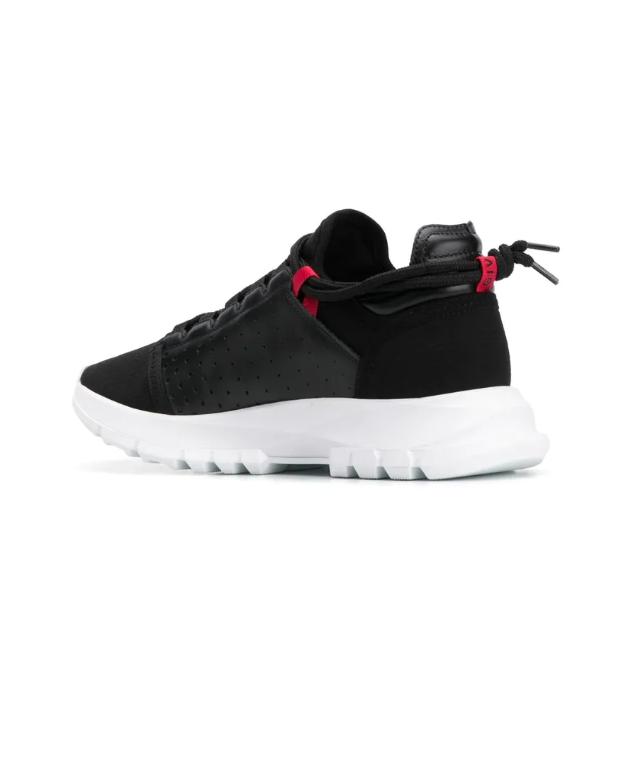 Perforated Low-Top Sneakers