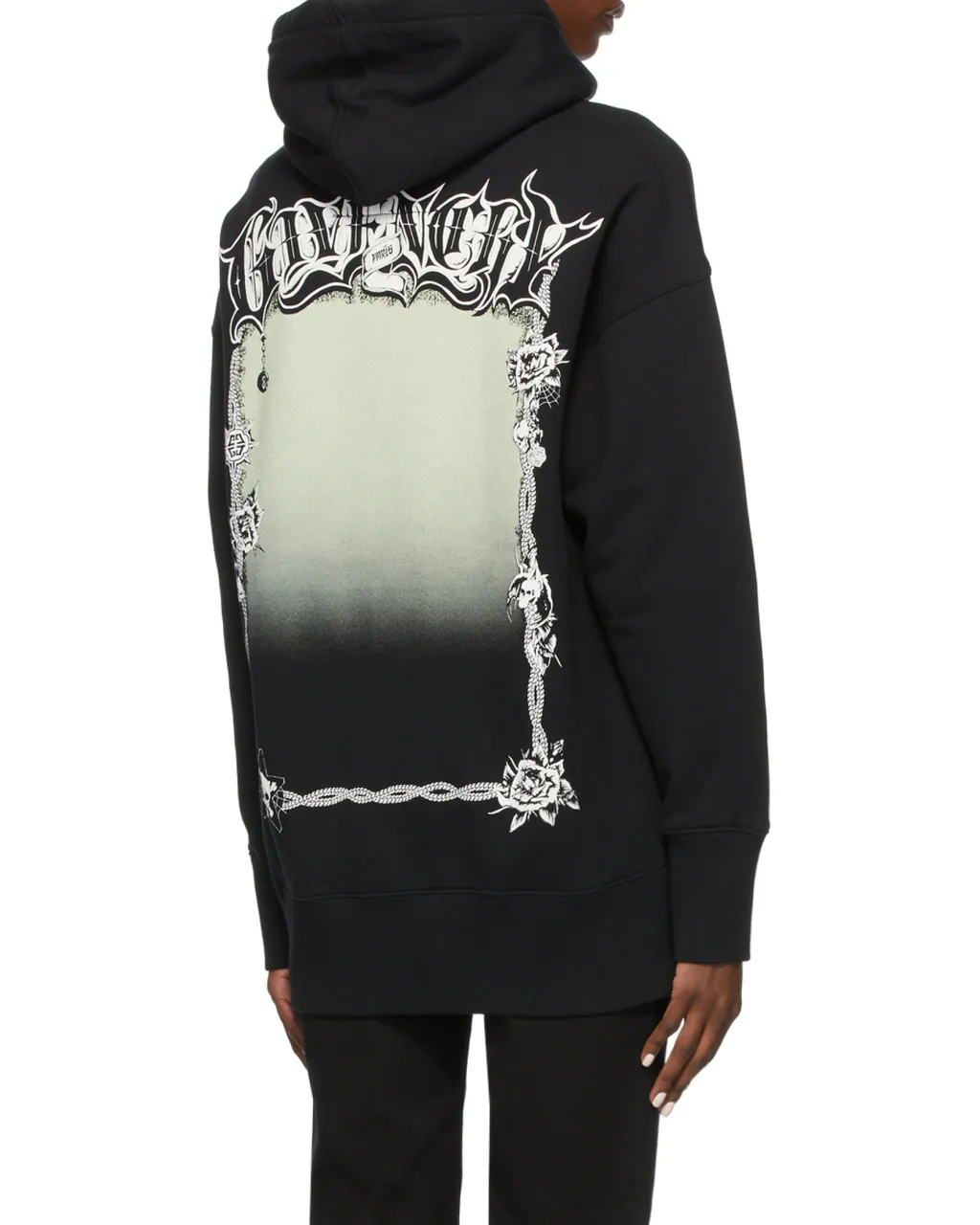 Graphic Printed Oversized Hoodie