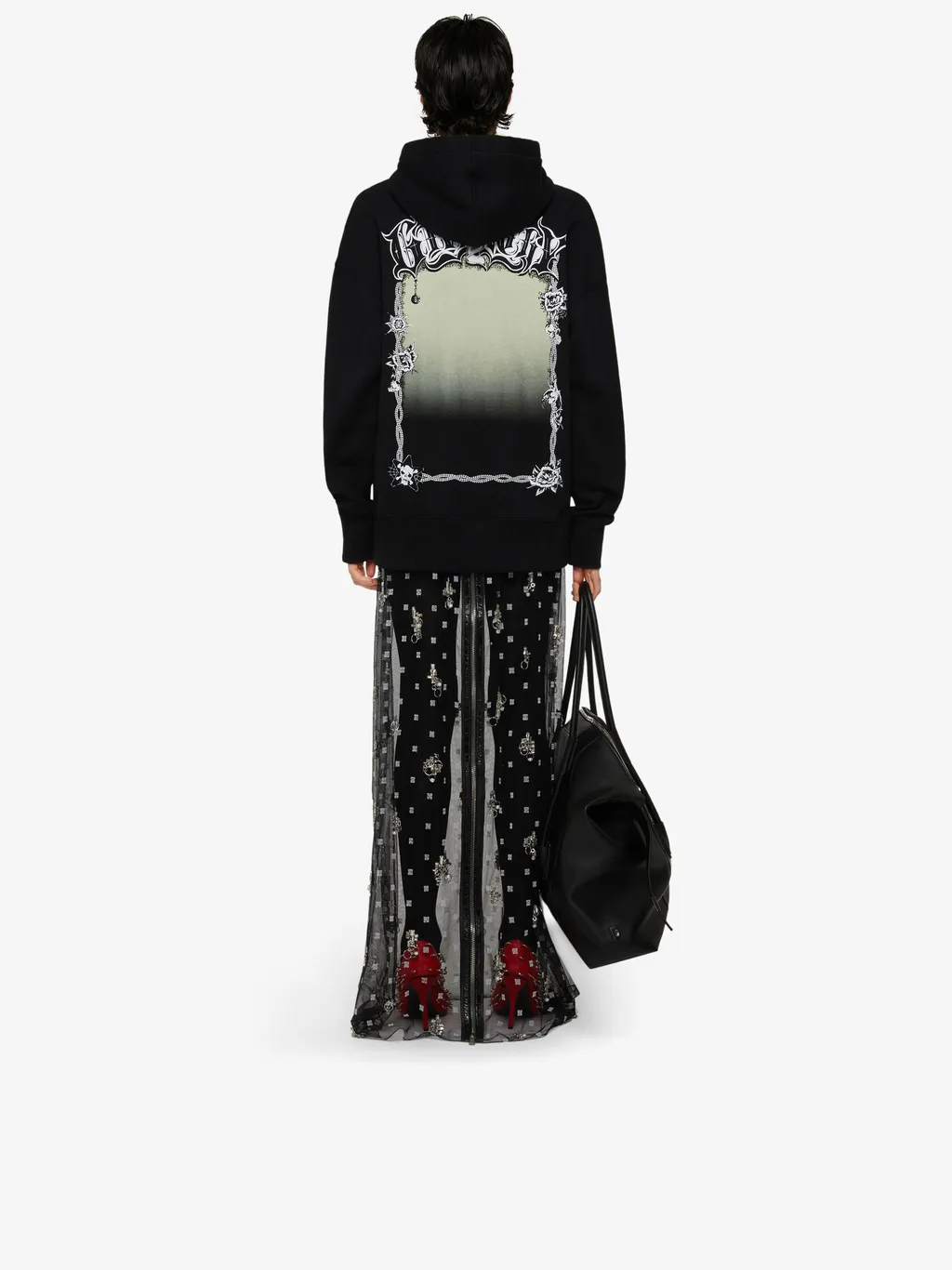 Graphic Printed Oversized Hoodie