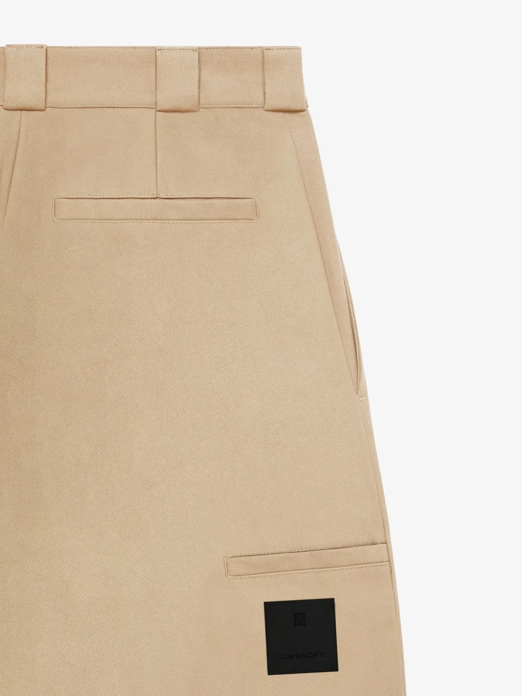 Raw Bottom Chino Bermuda Shorts