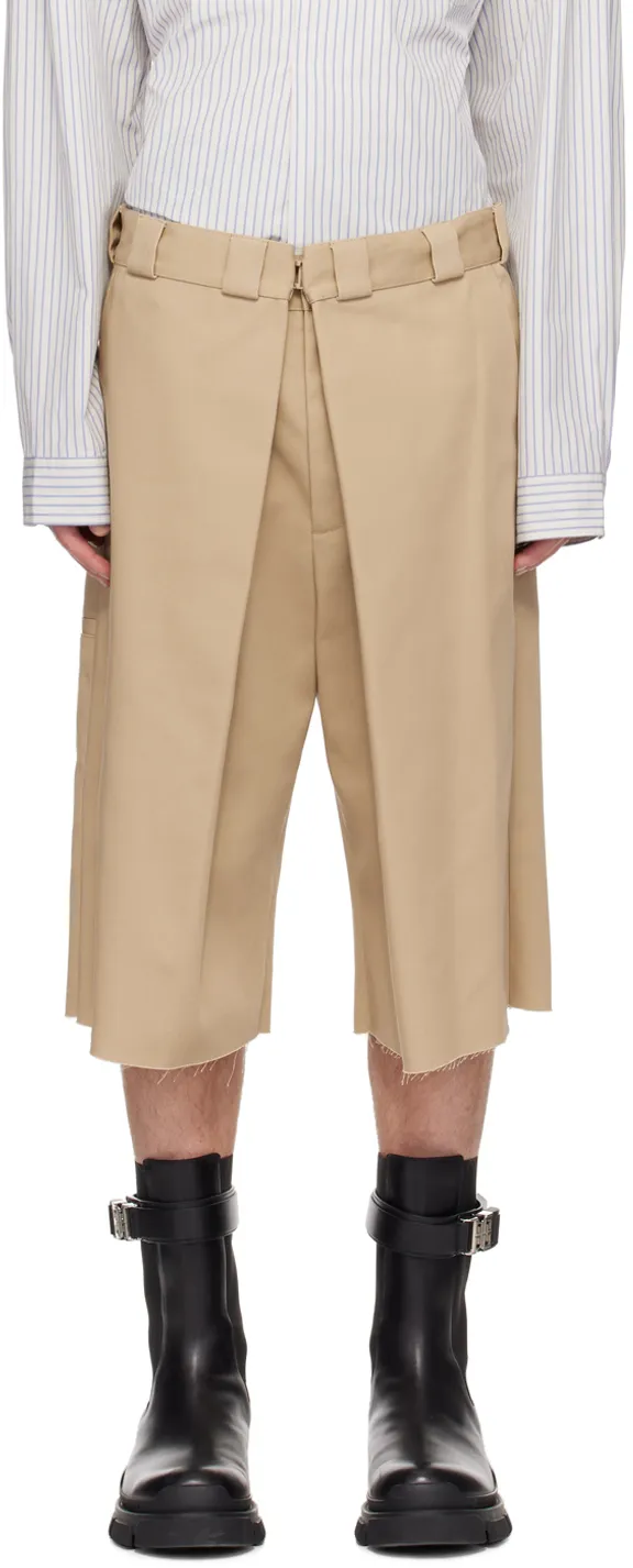 Raw Bottom Chino Bermuda Shorts
