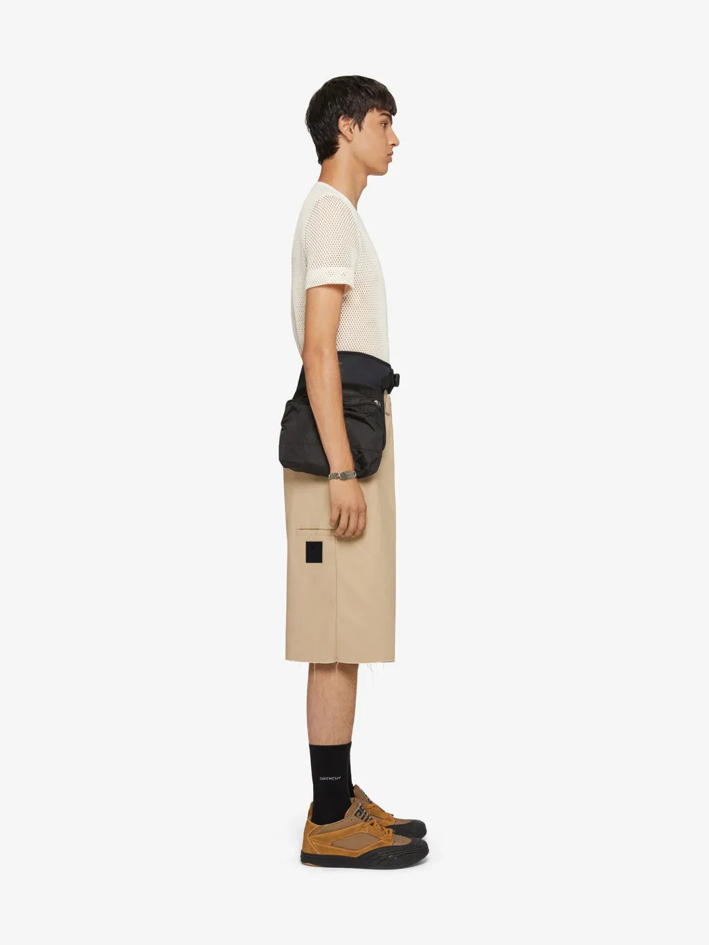 Raw Bottom Chino Bermuda Shorts
