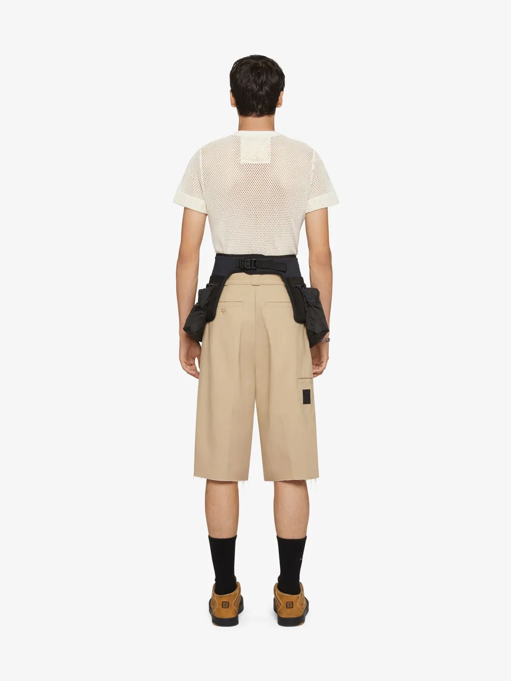 Raw Bottom Chino Bermuda Shorts