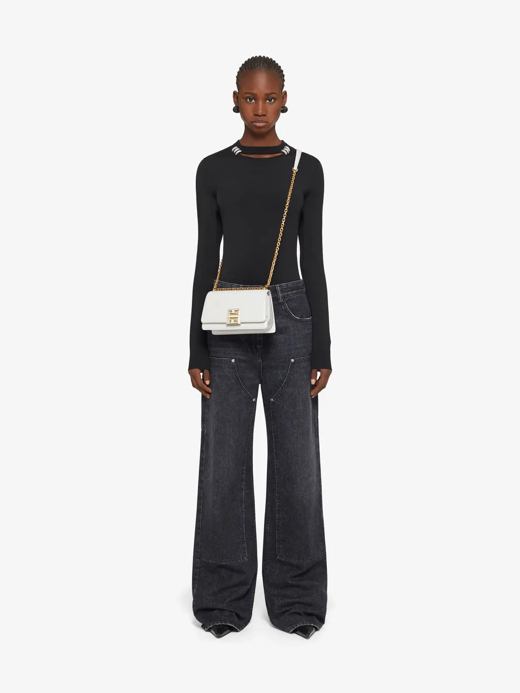 4G Plaque Small Shoulder Bag