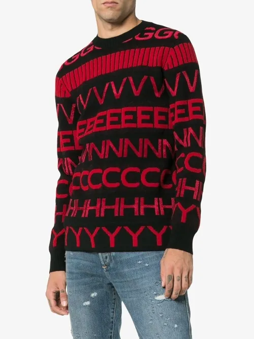 Alphabetical Sweater, 3