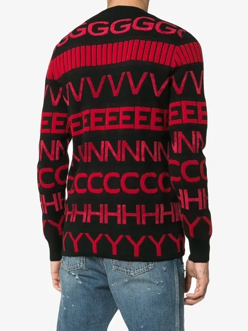 Alphabetical Sweater, 4
