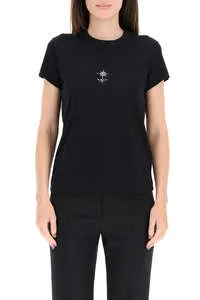 Metallic-Embroidery T-Shirt