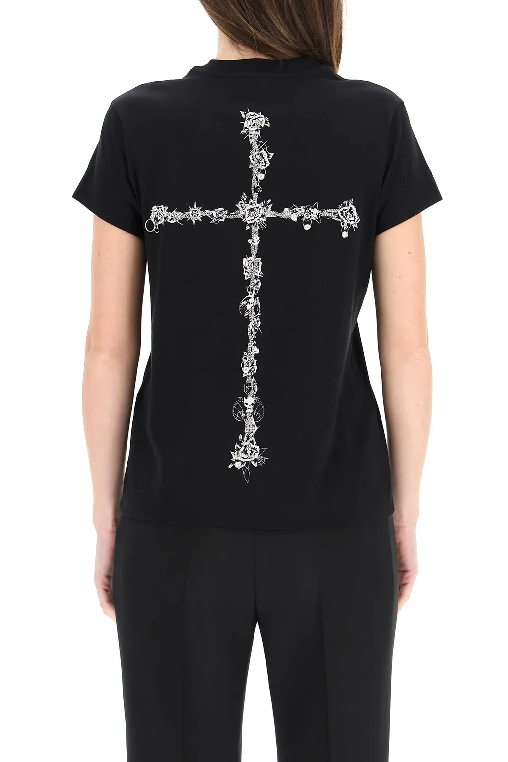 Metallic-Embroidery T-Shirt