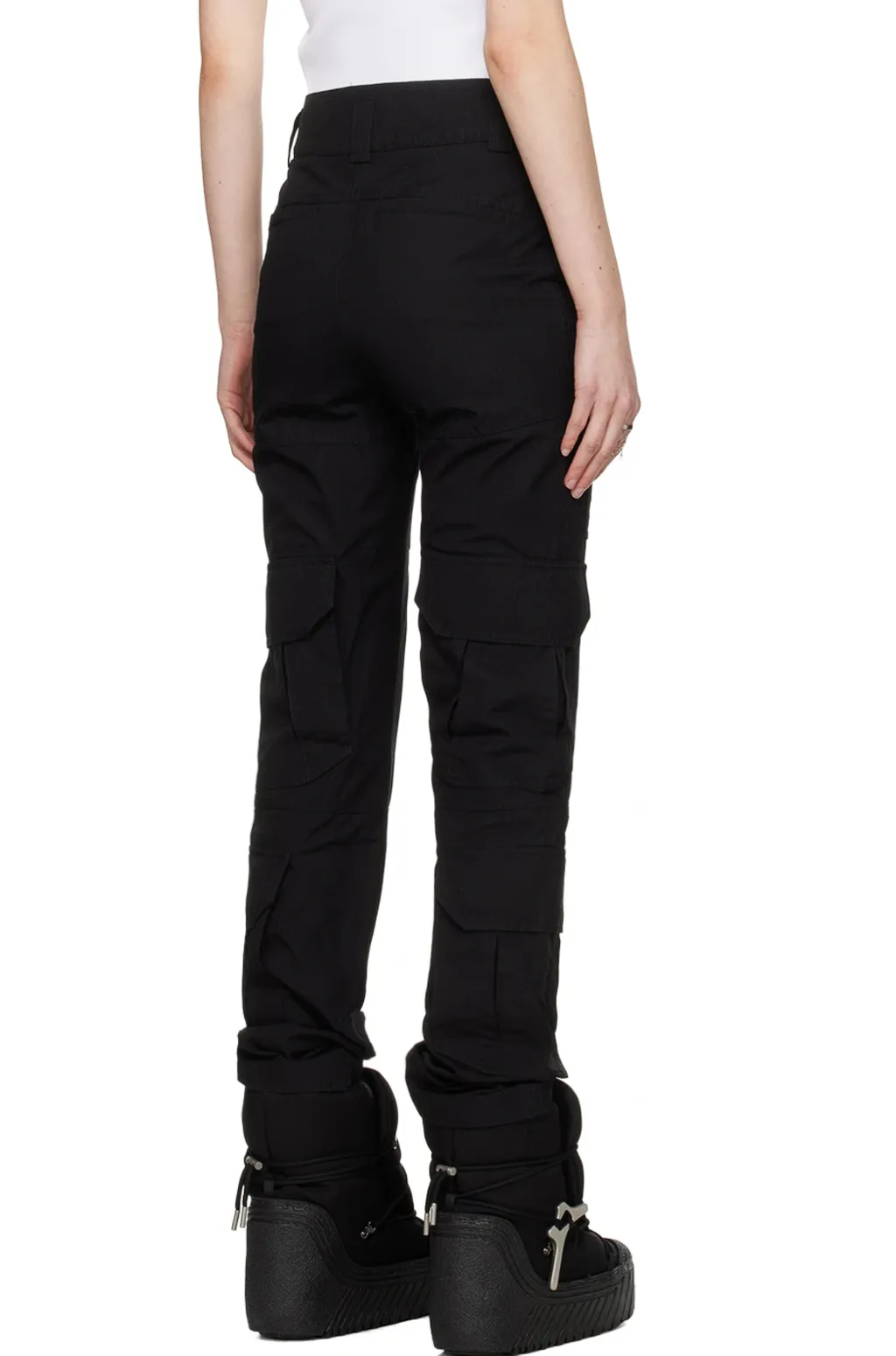 Logo Plaque Cargo Trousers