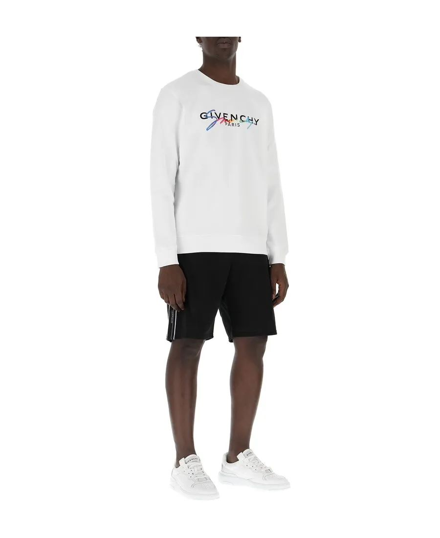 Rainbow Embroidered Logo Sweater