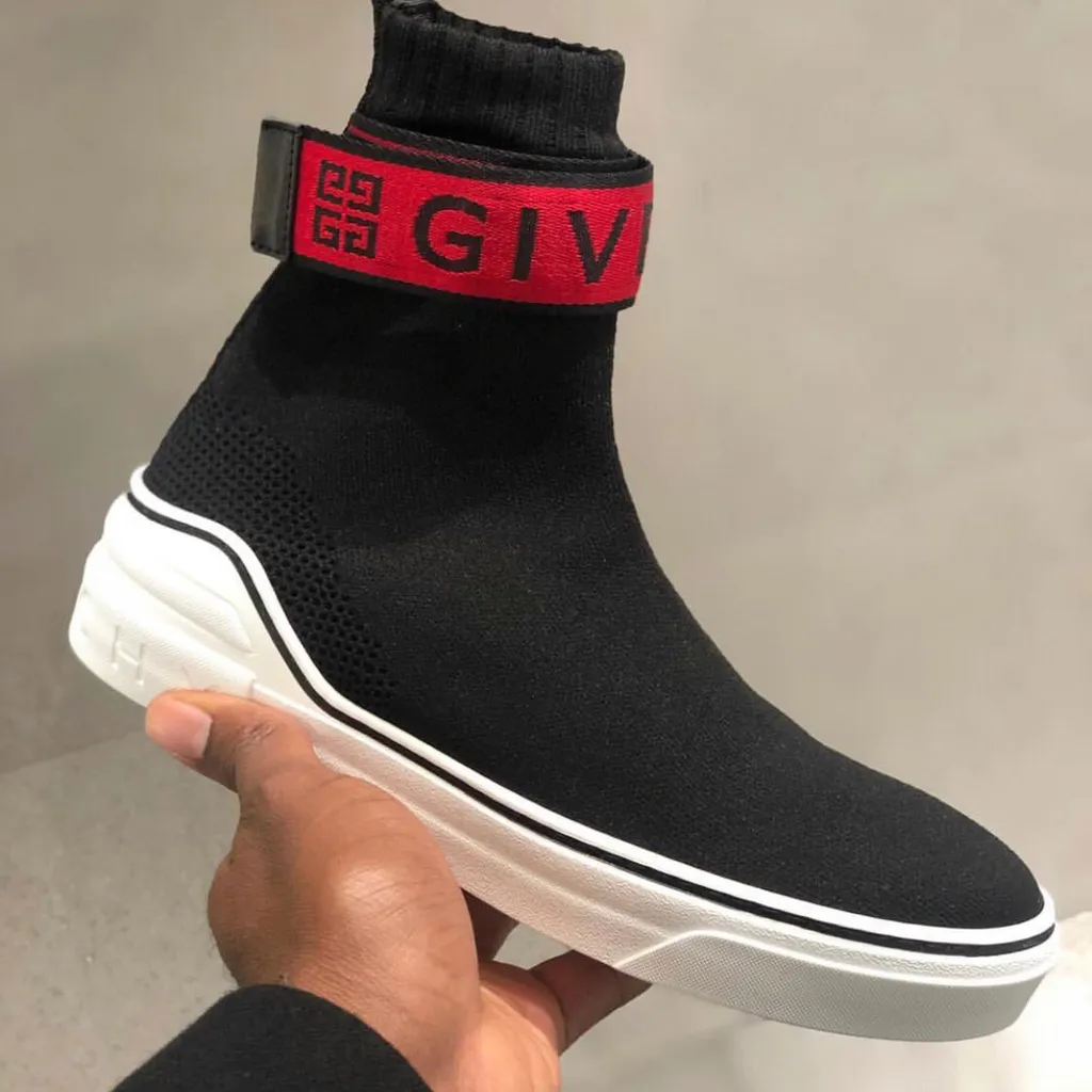 4G Webbing Knitted Sneakers