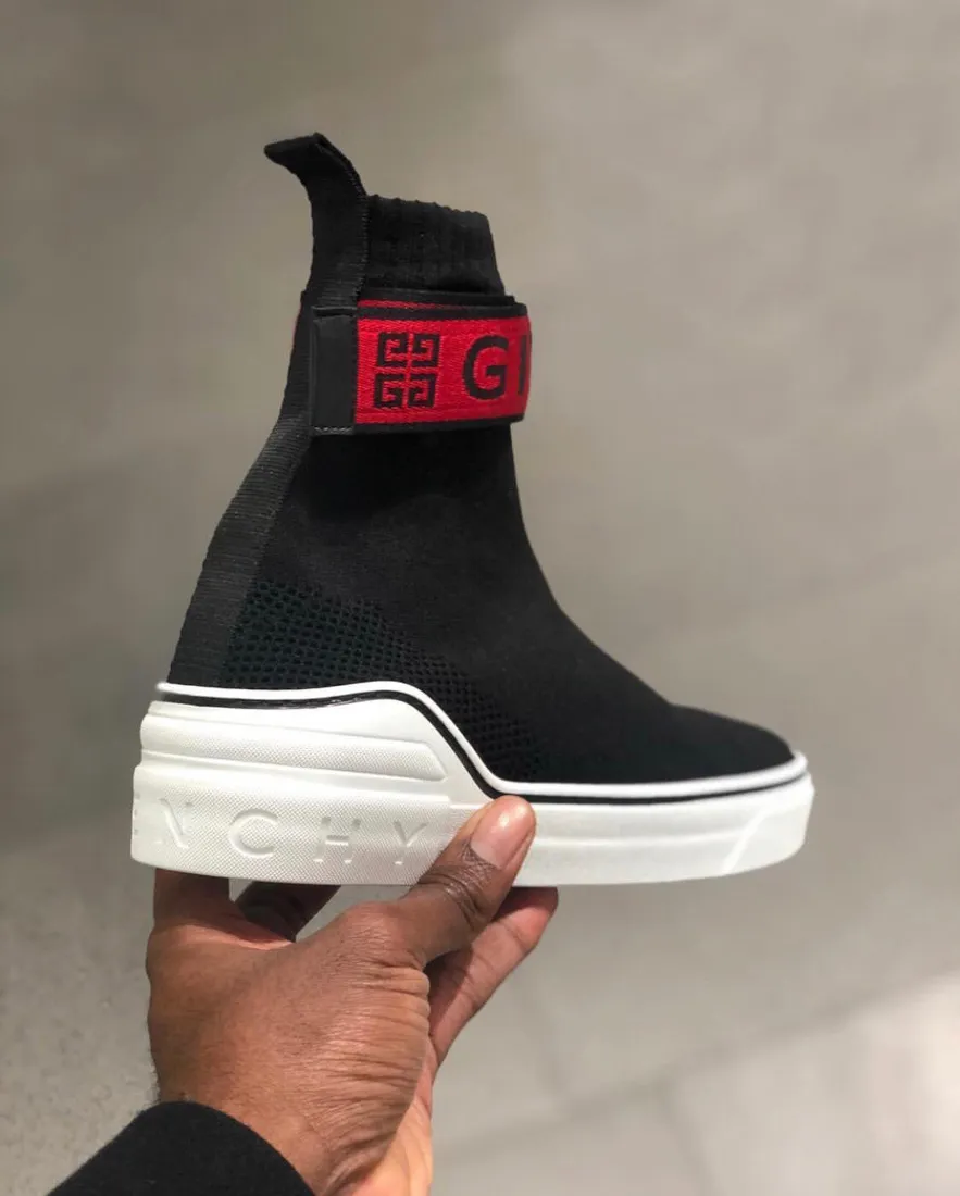 4G Webbing Knitted Sneakers
