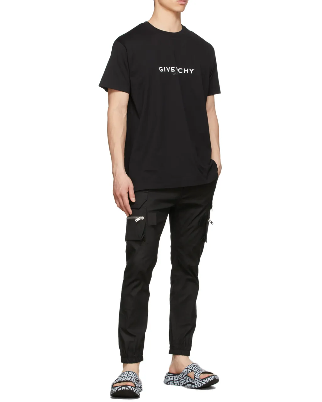 Logo Printed Round Neck T-Shirt