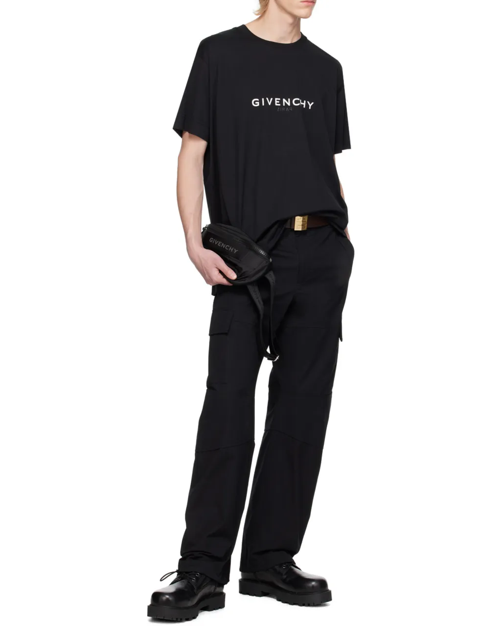 Logo Printed Round Neck T-Shirt