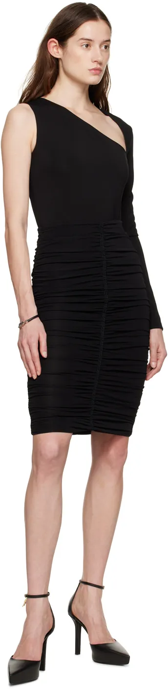 Ruched Midi Skirt