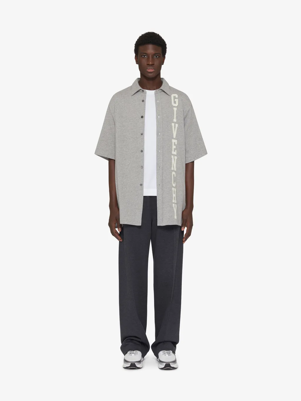 Logo Printed Short-Sleeved Shirt