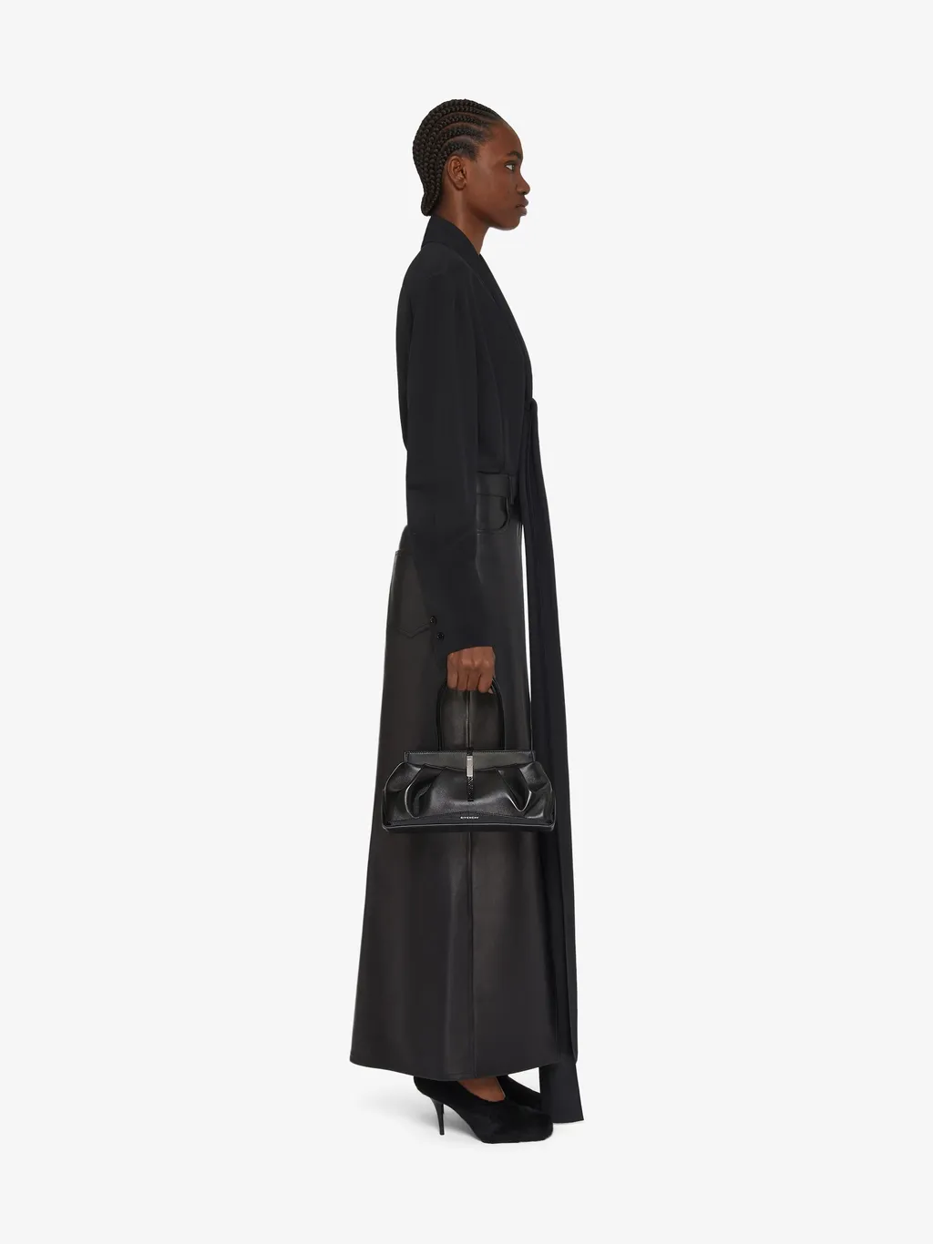 Long Removable Lavalliere Blouse