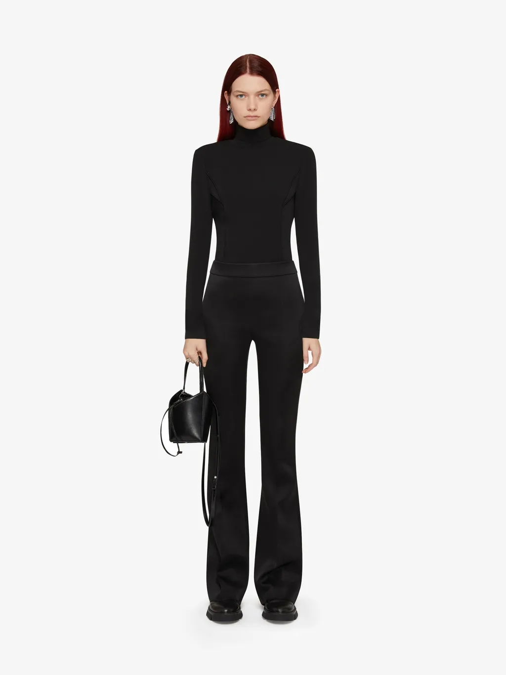 High Waist Flared Pants