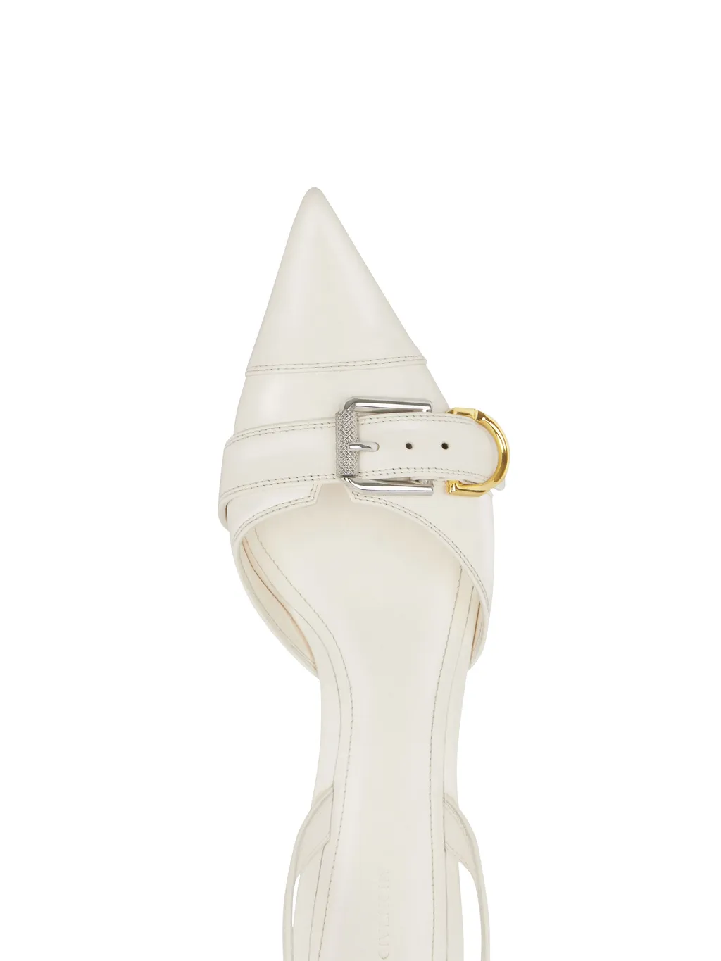 Voyou Slingbacks In Grained Leather