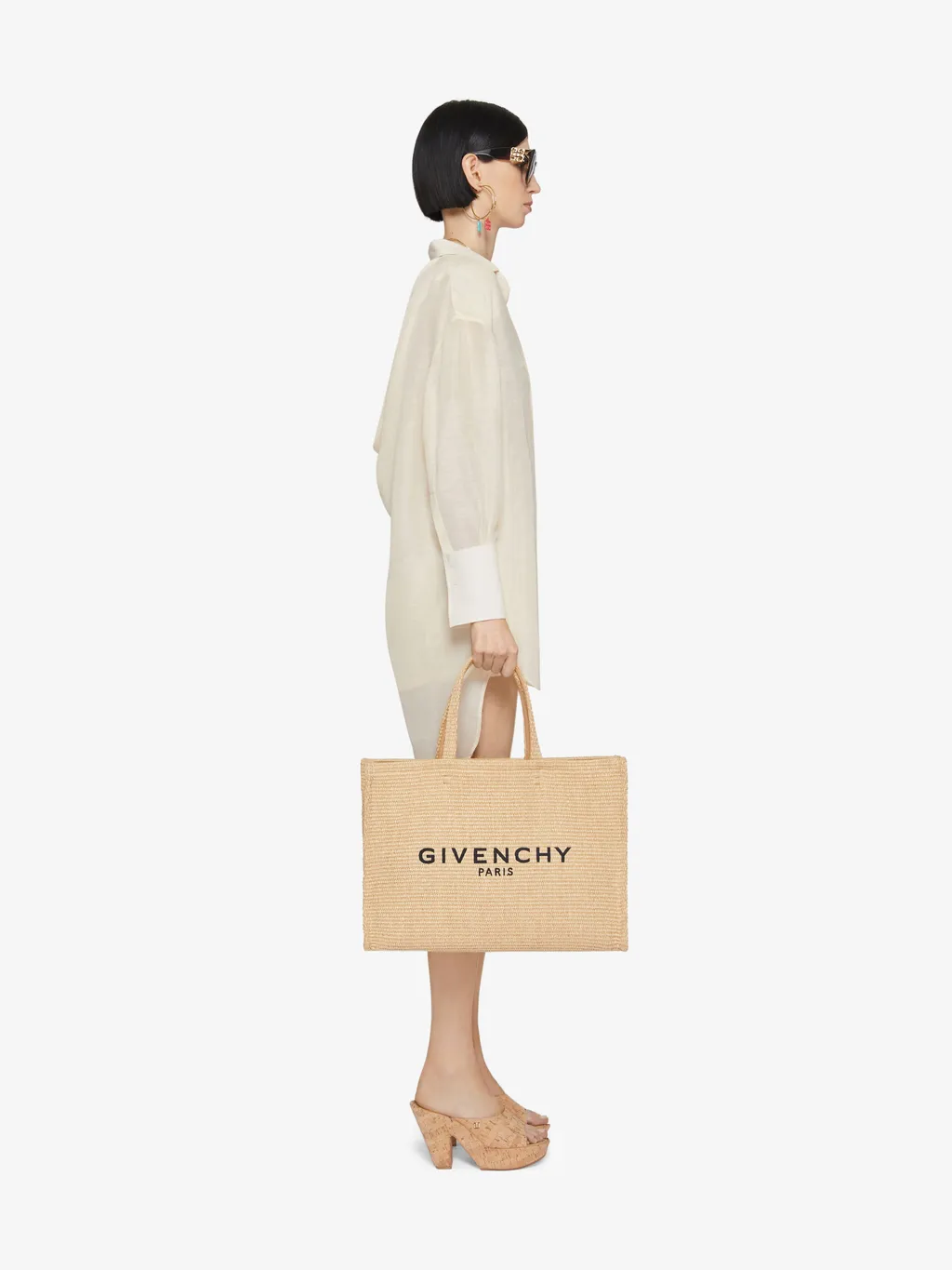 Oversized Draped Shirt