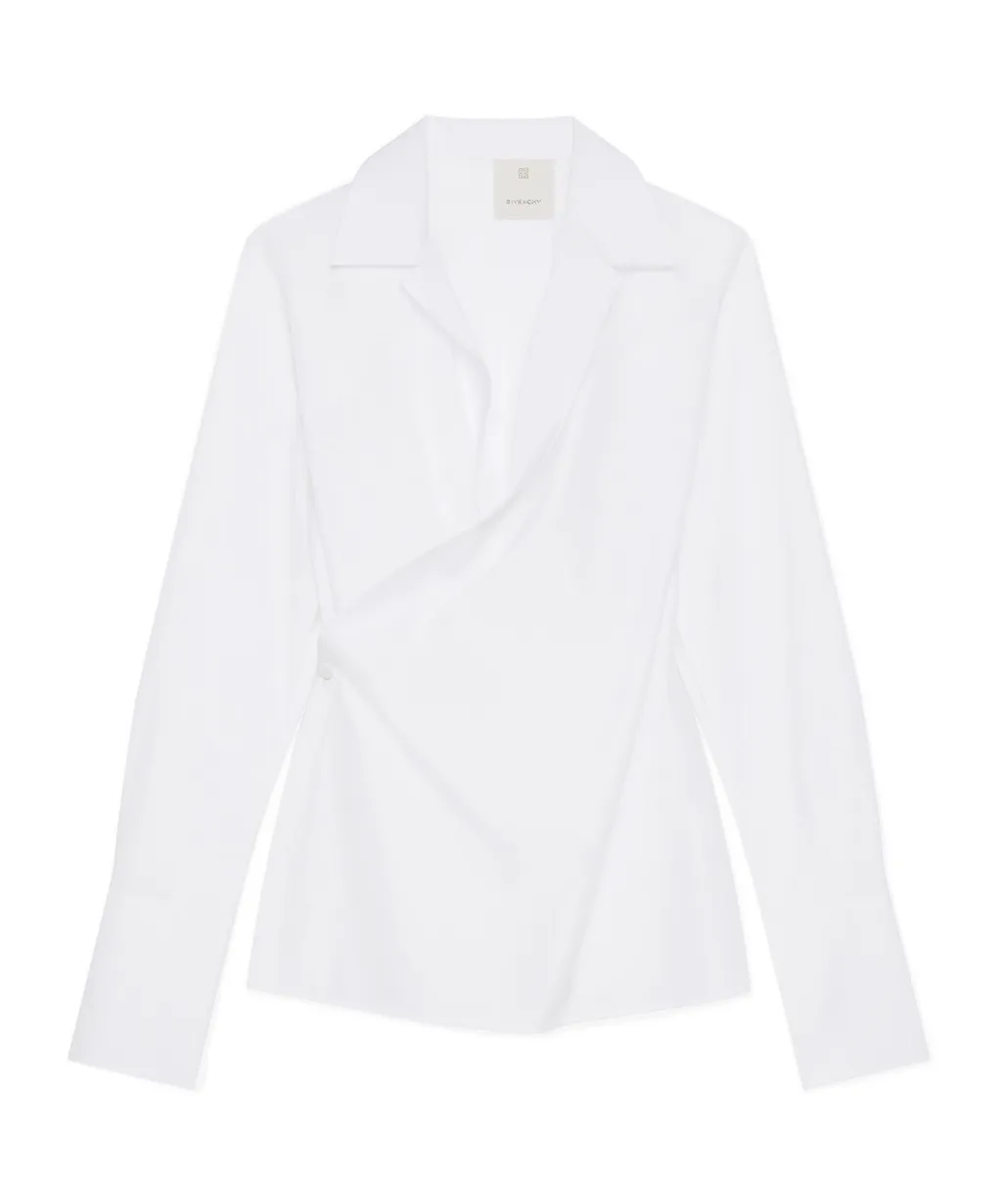 Wrapped Poplin Shirt