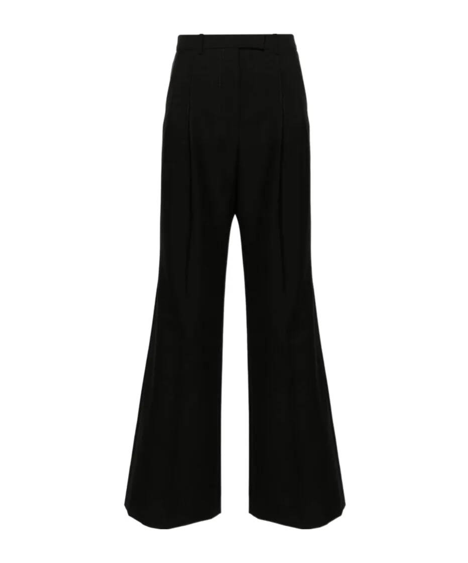 Wide-Leg Tailored Pants