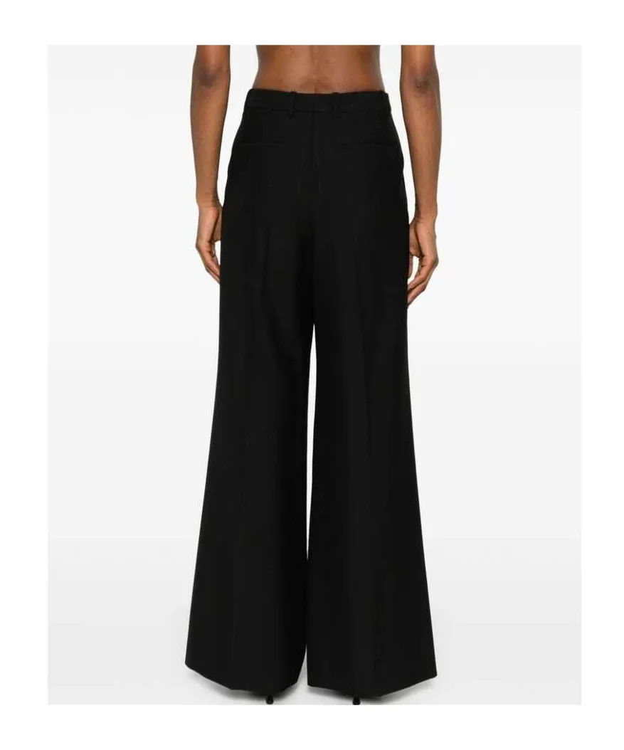 Wide-Leg Tailored Pants