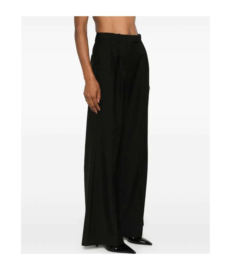Wide-Leg Tailored Pants
