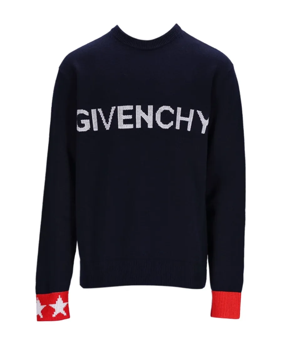 Logo Intarsia-Knit Jumper