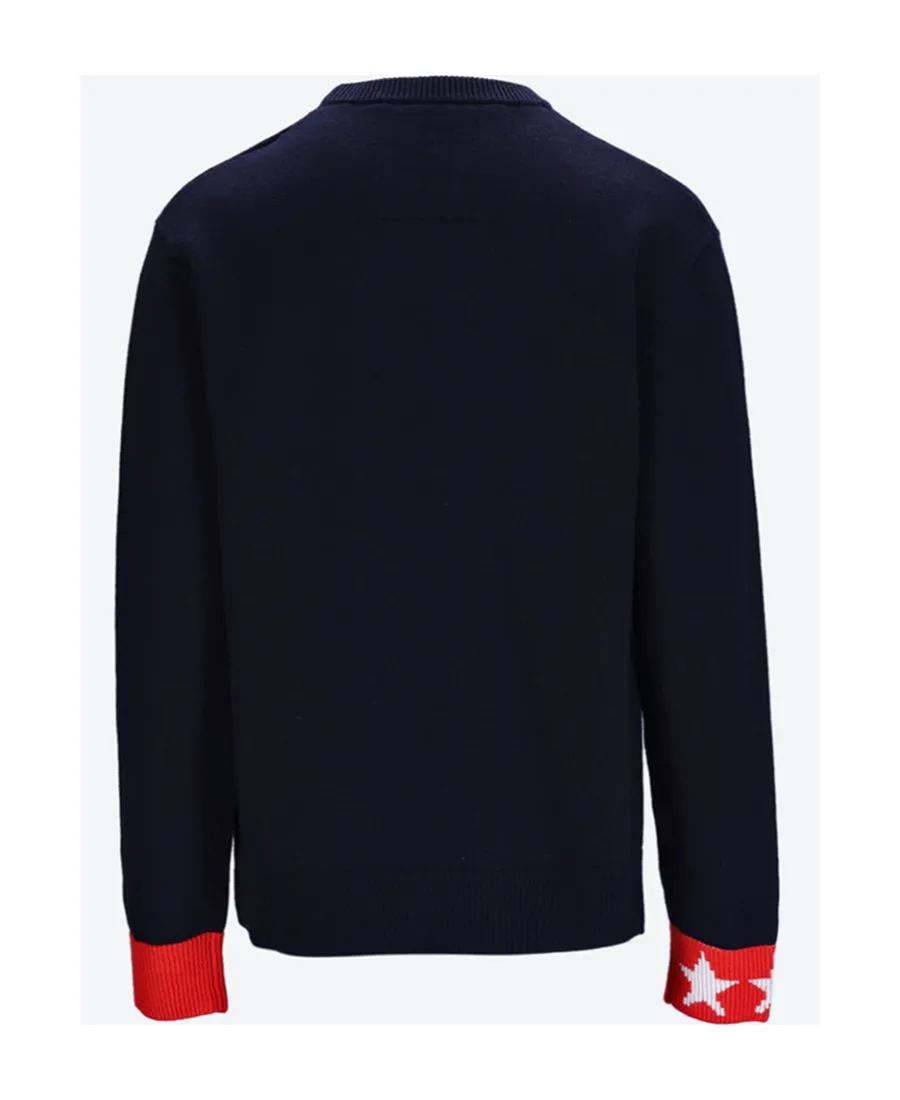 Logo Intarsia-Knit Jumper
