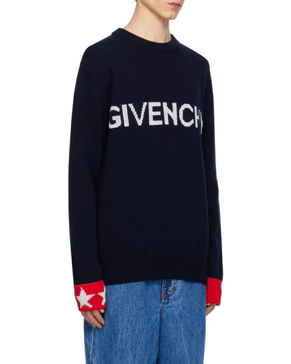 Logo Intarsia-Knit Jumper