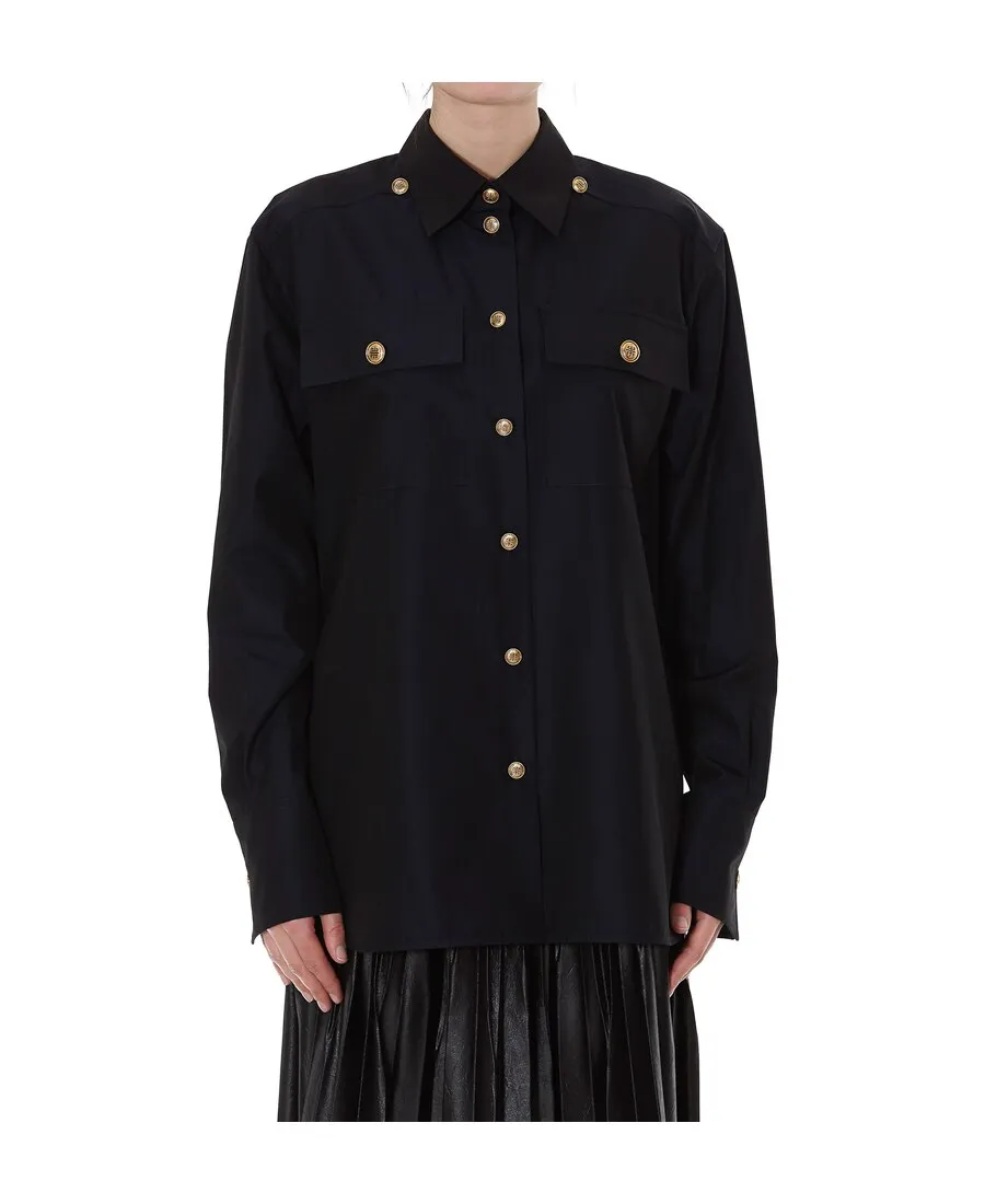 Logo Button Shirt