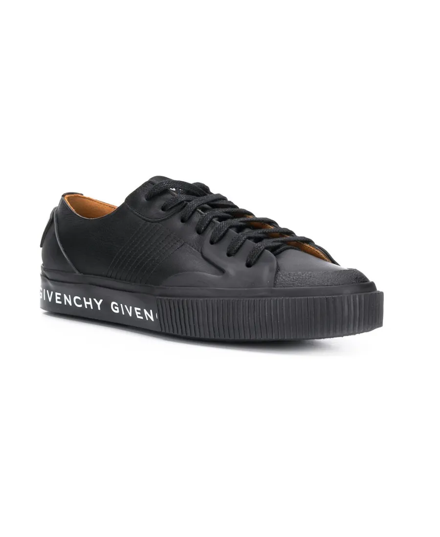 Logo Print Low Top Sneakers